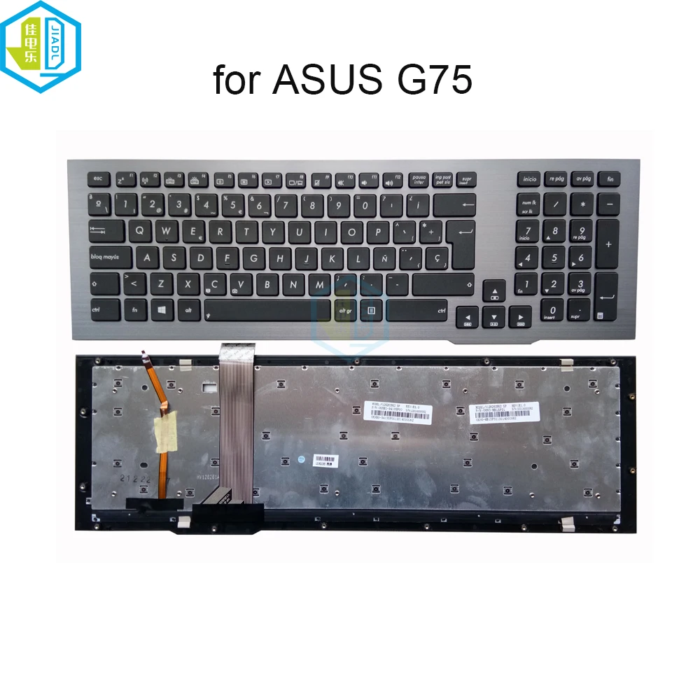 Клавиатура для ноутбука ASUS G75 ROG G75V G75VX G75VW NS72 DH72 V126262BK2 9413SP00