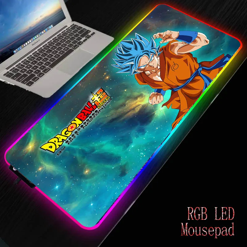 

Большой игровой коврик для мыши Mairuige XXL, RGB, геймерский коврик, компьютерный коврик со светодиодной подсветкой, с беспроводным зарядным устр...