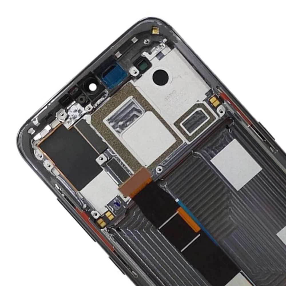 6 39 lcd for xiaomi mi 9 lcd display touch screen digitizer assembly with frame for mi9 m1902f1g phone replacement parts free global shipping