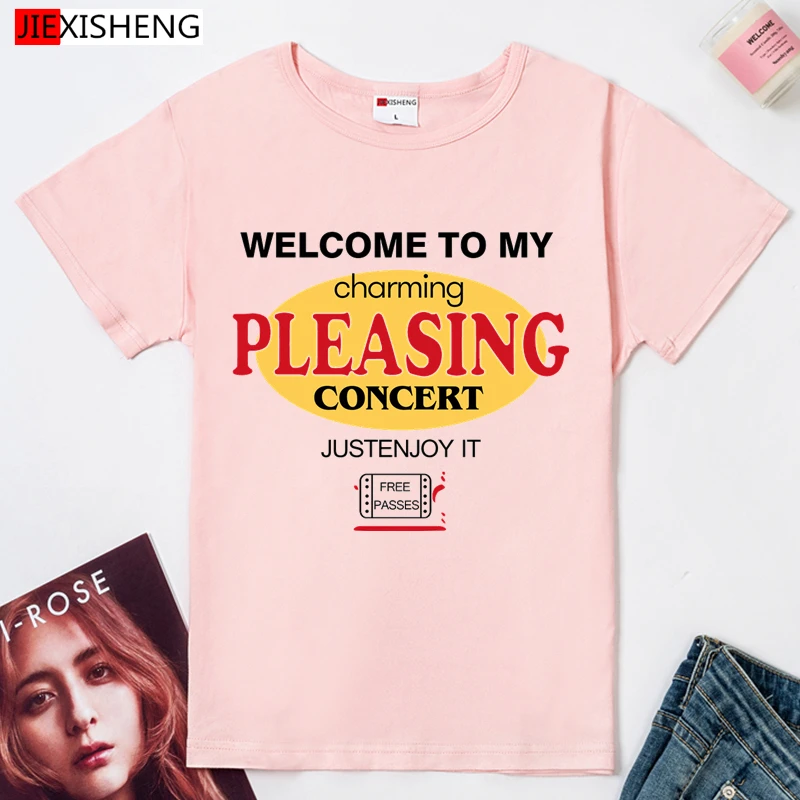 Женская футболка летняя с принтом в виде букв|Футболки| |