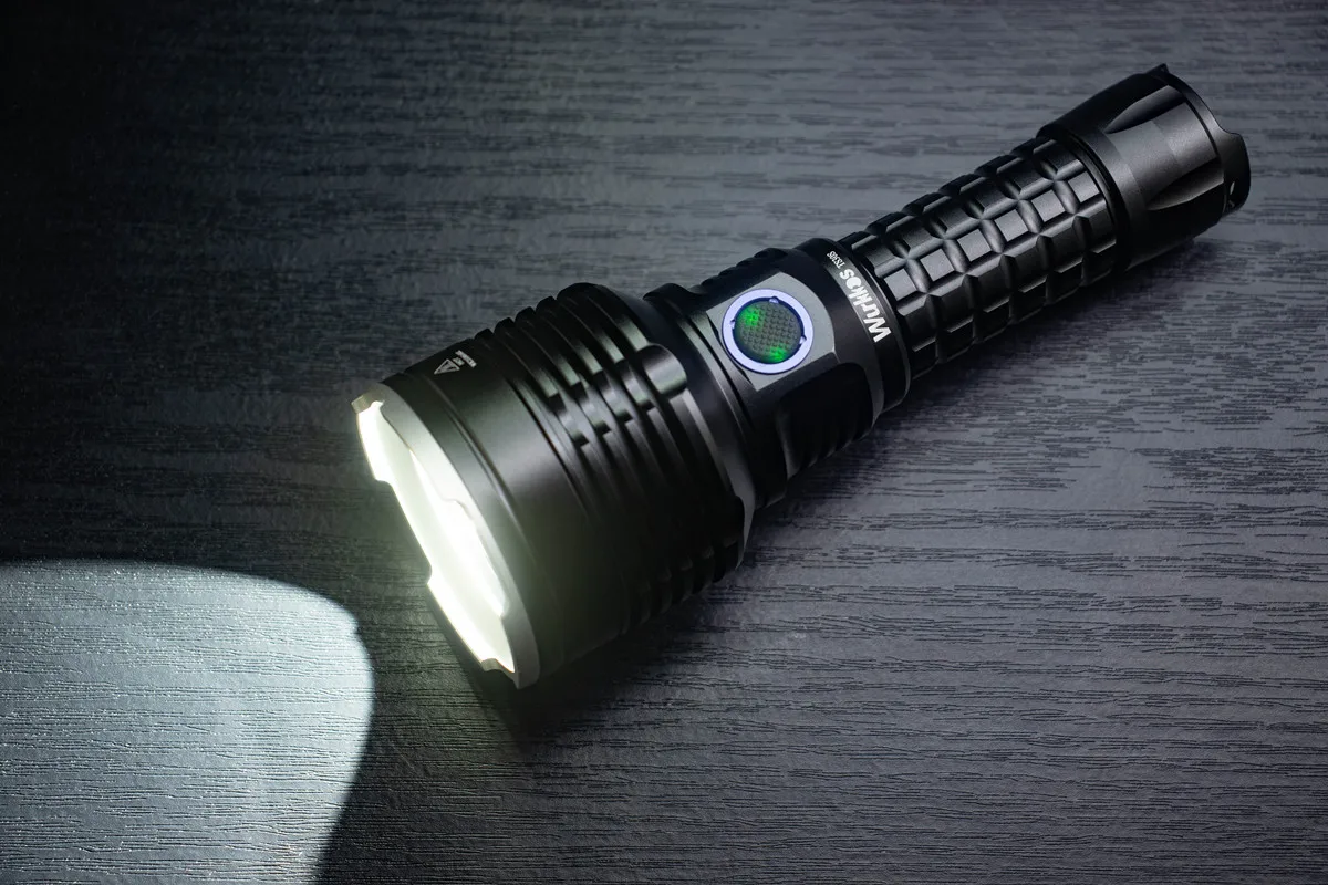 Günstig Wurkkos TS30S USB C Wiederaufladbare 21700 Taschenlampe SBT 90,2 Leistungsstarke LED Licht 6000lm Mit Extra Edelstahl Lünette Anduril Version