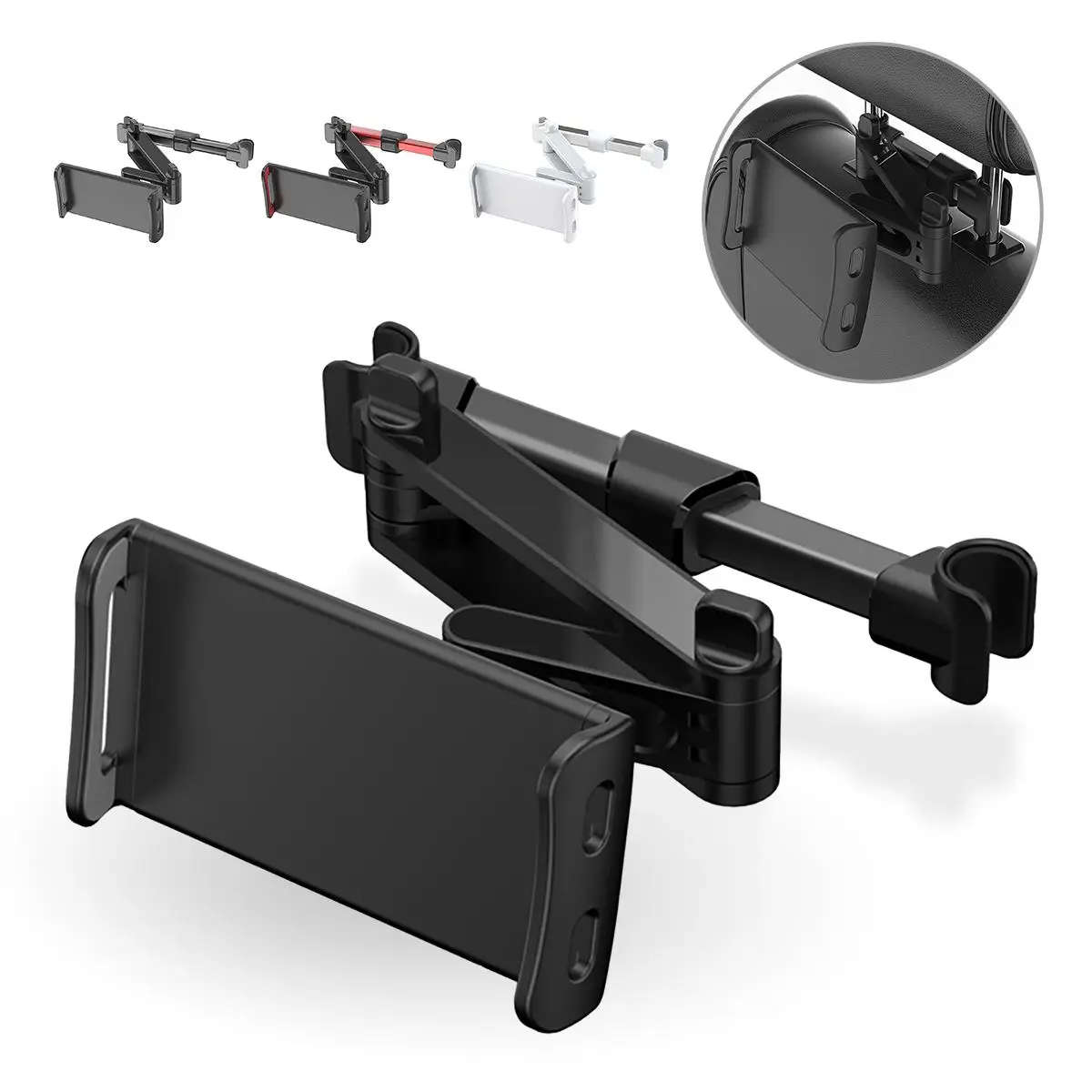 

Universal 7-11 inch Onboard Tablet Car Holder for iPad Air 1 Air 2 Pro 9.7 Back Seat Supporter Stand Tablet Car Accessories