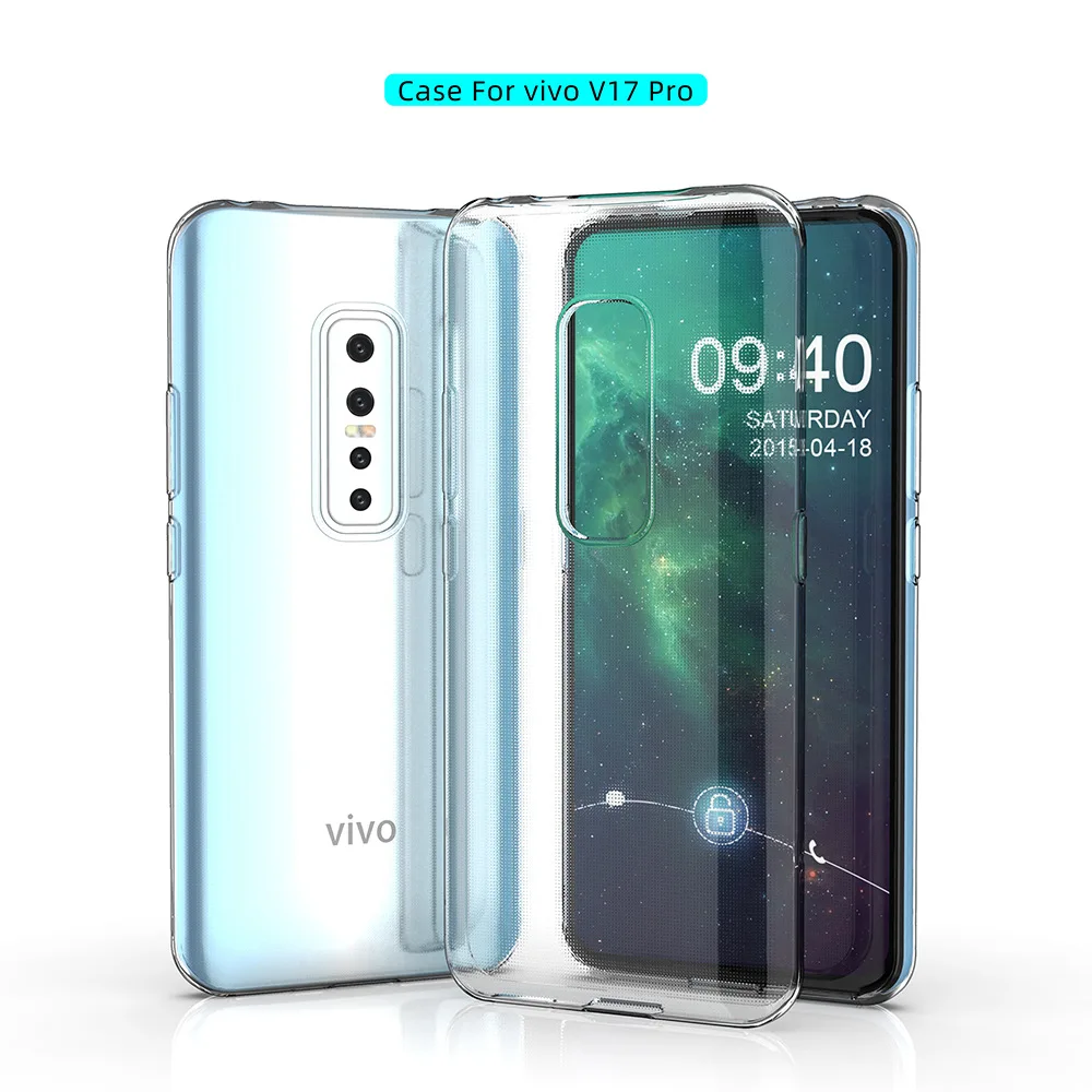 Прозрачный силиконовый чехол VIVO V17 Pro из ТПУ для V17Pro V 17 Pro|Бамперы| |
