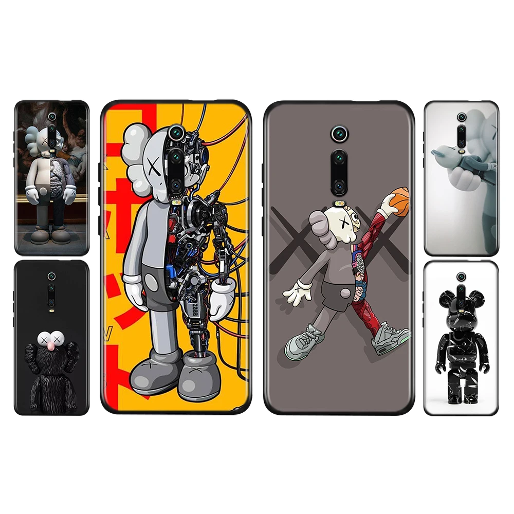 

BABY K-KAWS Cool Silicone Cover For Xiaomi Redmi 10 9 9T 9C 8 7 6 Pro 9AT 9A 8A 7A 6A S2 GO 5 5A 4X Plus Phone Case
