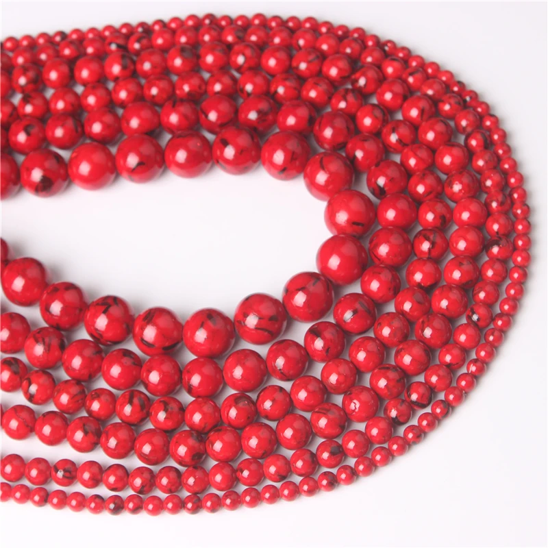 

Fashion jewelry 4 / 6 / 8 / 10 / 12mm natural gem shell loose beads series DIY men and women Bracelet chain accessories