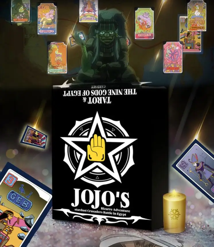 Аниме JOJO невероятное приключение Леоне abbacchio Косплэй реквизит Таро 31 шт./компл. Бумага покер карты для детей и взрослых, игрушки подарки коллекции
