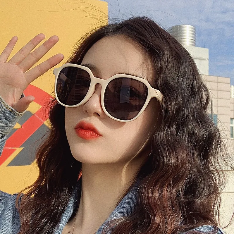 Многоцветная оправа 8 цветов линзы Солнцезащитные очки Ретро Мода Чистая красная