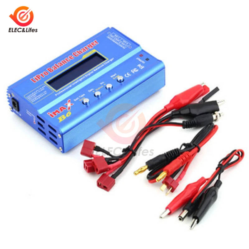 Latest IMAX B6AC RC B6 AC Nimh Nicd Lithium Battery Balance Lipo Charger Discharger With Digital LCD Screen | Инструменты