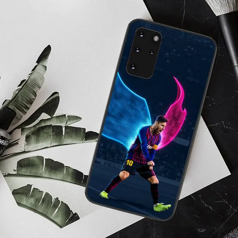 

NBDRUICAI Messi athlete Luxury Unique Design Phone Cover for Samsung S20 plus Ultra S6 S7 edge S8 S9 plus S10 5G