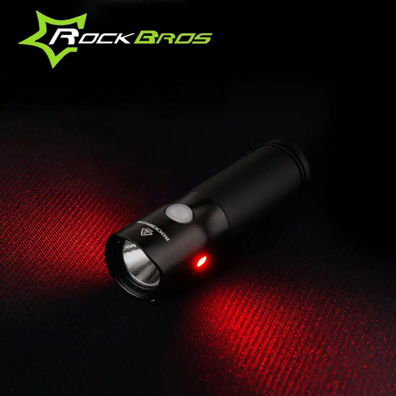 Фонарь велосипедный ROCKBROS водонепроницаемый зарядка через USB 700 лм | Спорт и