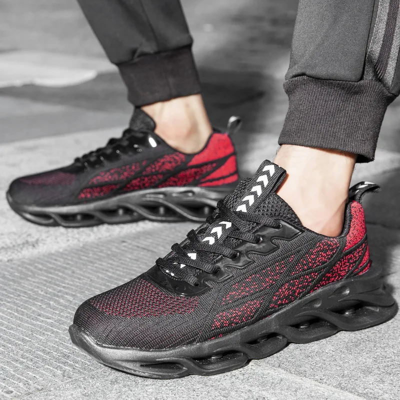 Men Blade Cushioning Running Shoes Lightweight Cheap Men's Sports Shoes Summer Breathable Jogging Footwear Malezapatillas hombre