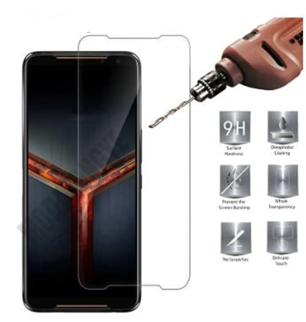 Для Asus ROG Phone2 ZS660KL Phone3 ZS661KS Высокопрочное защитное стекло на телефон 2 3 Strix II III защитная пленка для экрана
