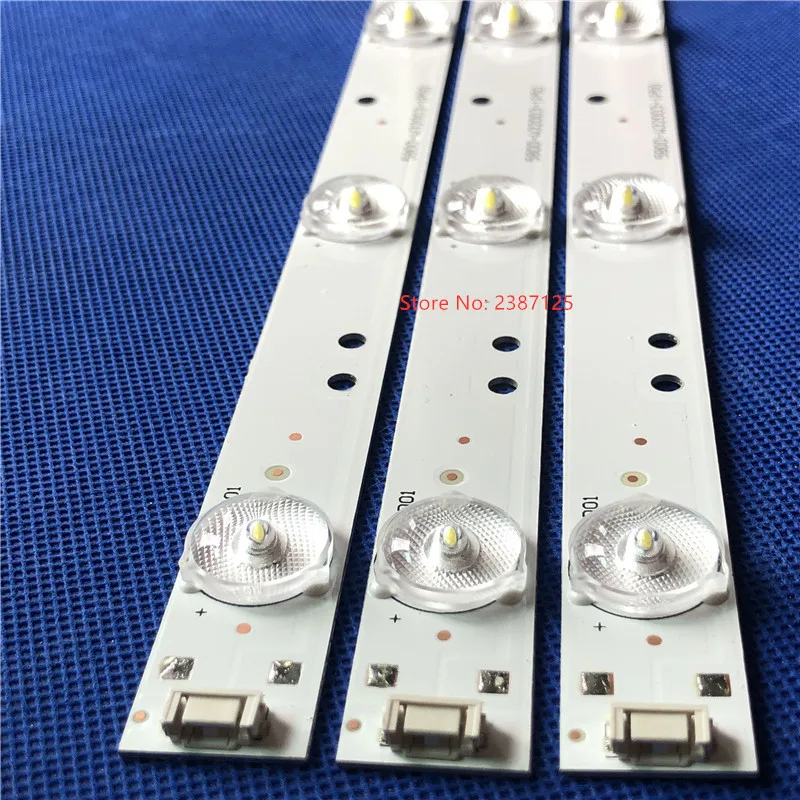 15Pices LED Backlight 8LEDs 5800-W32003-1P50 for 32E320W 32E350E 32E306C 32inch WS V2.0 LED32C45RQD dl3271(B) W RDL320HY | Освещение