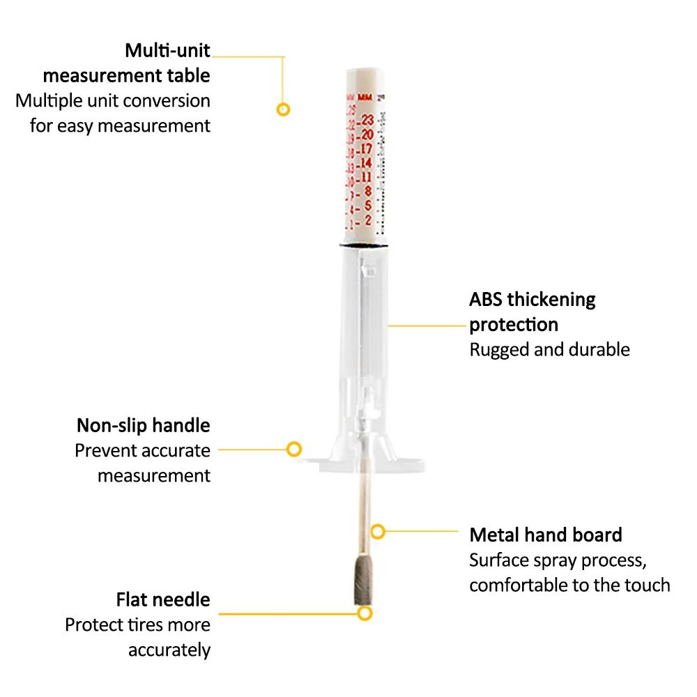 Портативный Миниатюрный прочный манометр для стайлинга автомобиля в форме ручки