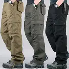 Брюки-карго мужские, легкие, дышащие, быстросохнущие, с несколькими карманами, армейские, военные, тактические, водонепроницаемые, 2020