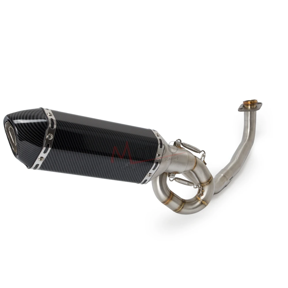 Мотоциклетная полностью выхлопная система насадка на среднюю трубу передняя