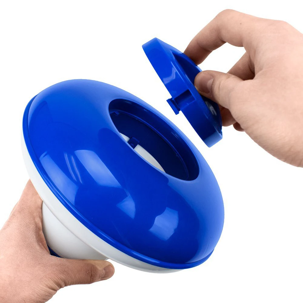 KKmoon Floating Pool Chemical Dispenser Bromine Chlorine 3-inch Tablet Holder Floater for Spa Hot Tub Swiming | Инструменты