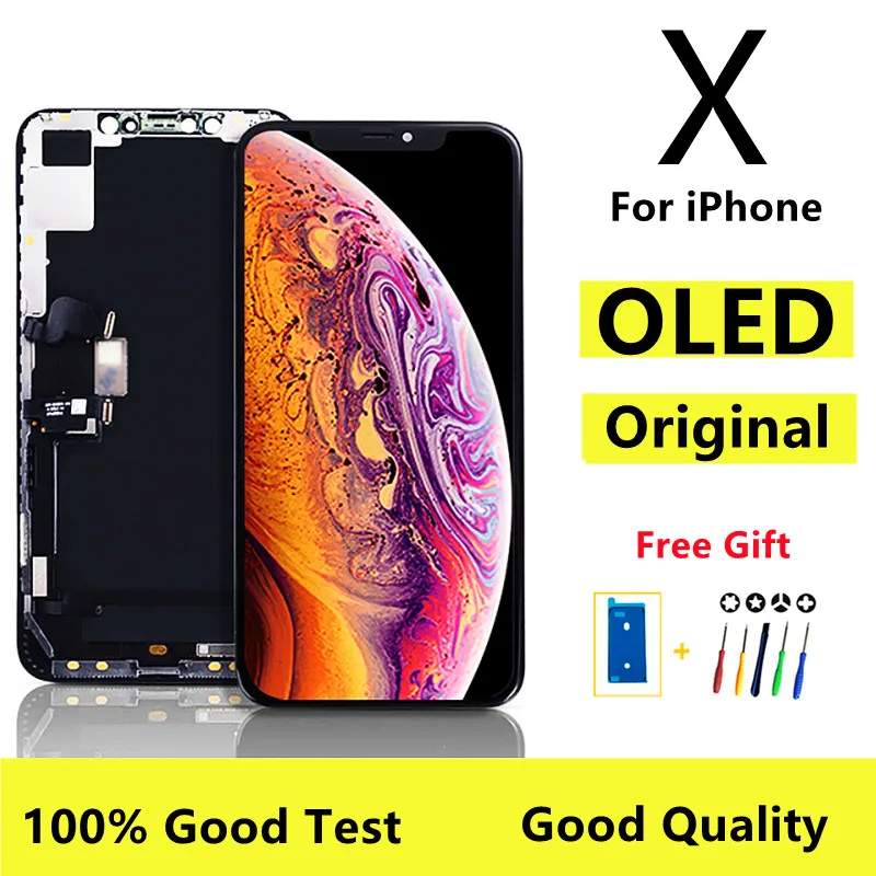 

ЖК-дисплей для iPhone X, XR, 7 Plus, XS Max, XS, 11, OLED, LCD