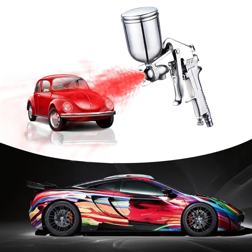 

Spray Gun 400ML Pneumatic Alloy Atomizer Tool With Hopper Airbrush Professional Painting For Painting Cars By PROSTORMER