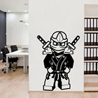 Новые Настенные стикеры s Ninja, наклейки для детских комнат, виниловые наклейки на стены, наклейки на стены, наклейки на стену