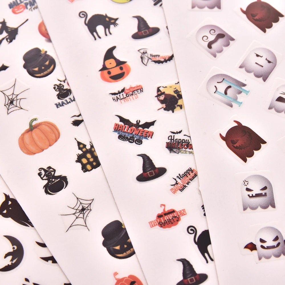 1 лист наклейка для ногтей Хэллоуин | Красота и здоровье