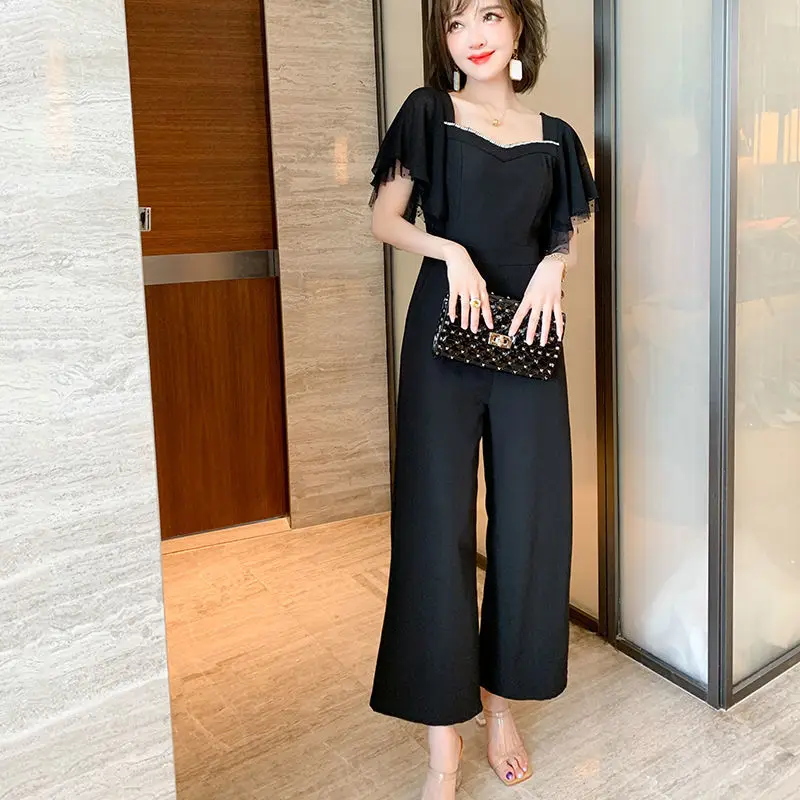 

Jumpsuits Women Sexy Ladies Clothing Baggy Simple Popular Sweet Girls Minimalist Chic Elegant Harajuku Ins Teens Basic Classic