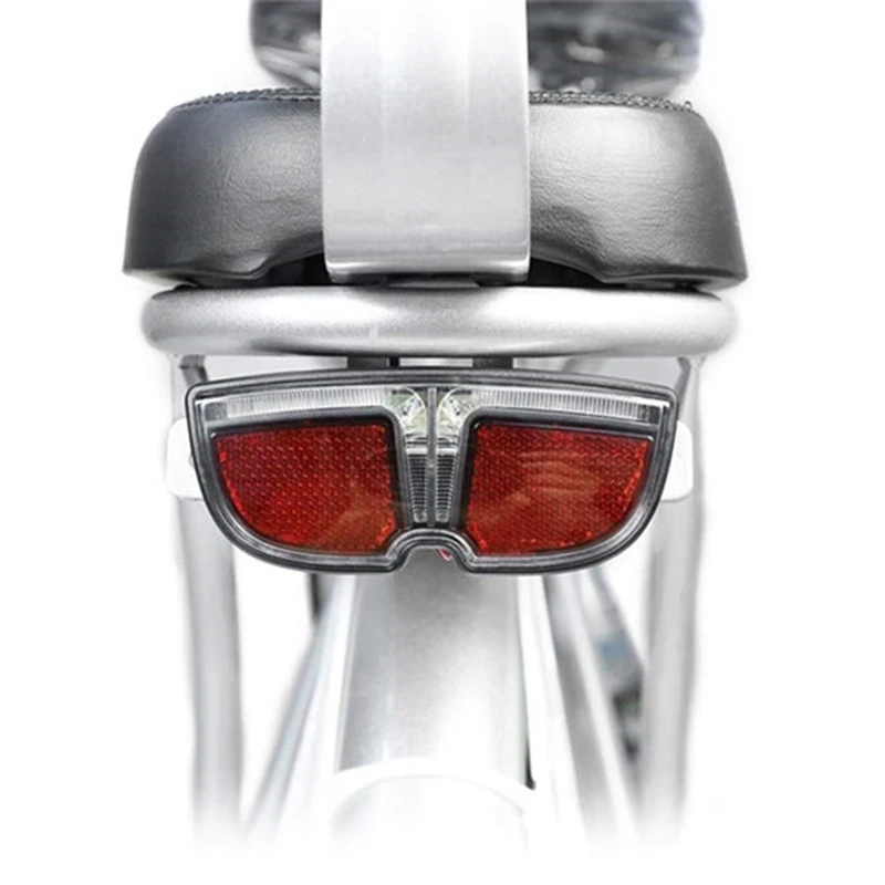 

6V LED E-Bike Tail Light Electric Bike Rear Rack Brake Lamp for BBS BBS01B BBS02B BBSHD Mid Drive Motor