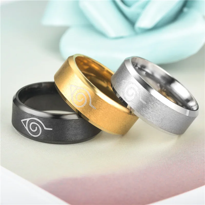 

Animation Peripherals Rings For Men Stainless Steel Chunky Gold Ring 2021 Fashion Jewelry Trend Suppor Custom