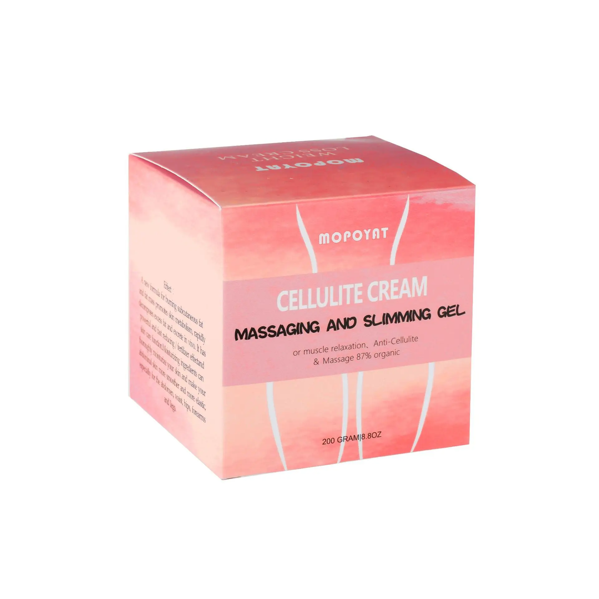 Body Slimming Cream smooth Skin Anti Cellulite Fat Burner Weight Loss Massage Leg Waist Burning 200g | Красота и здоровье