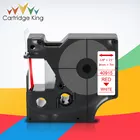 1PK 40915 45013 40910 совместимая 9 мм Dymo D1 лента для этикеток красная на белом для Dymo LM160 LM280 LabelWriter 450 Duo этикеток