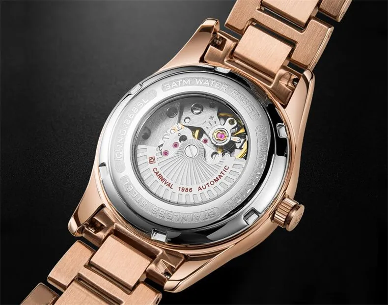 Sapphire Crystal Women Watches Fashion Ladies Watch For Women Bracelet Relogio Automatic Mechanical Clock Luxury reloj mujer