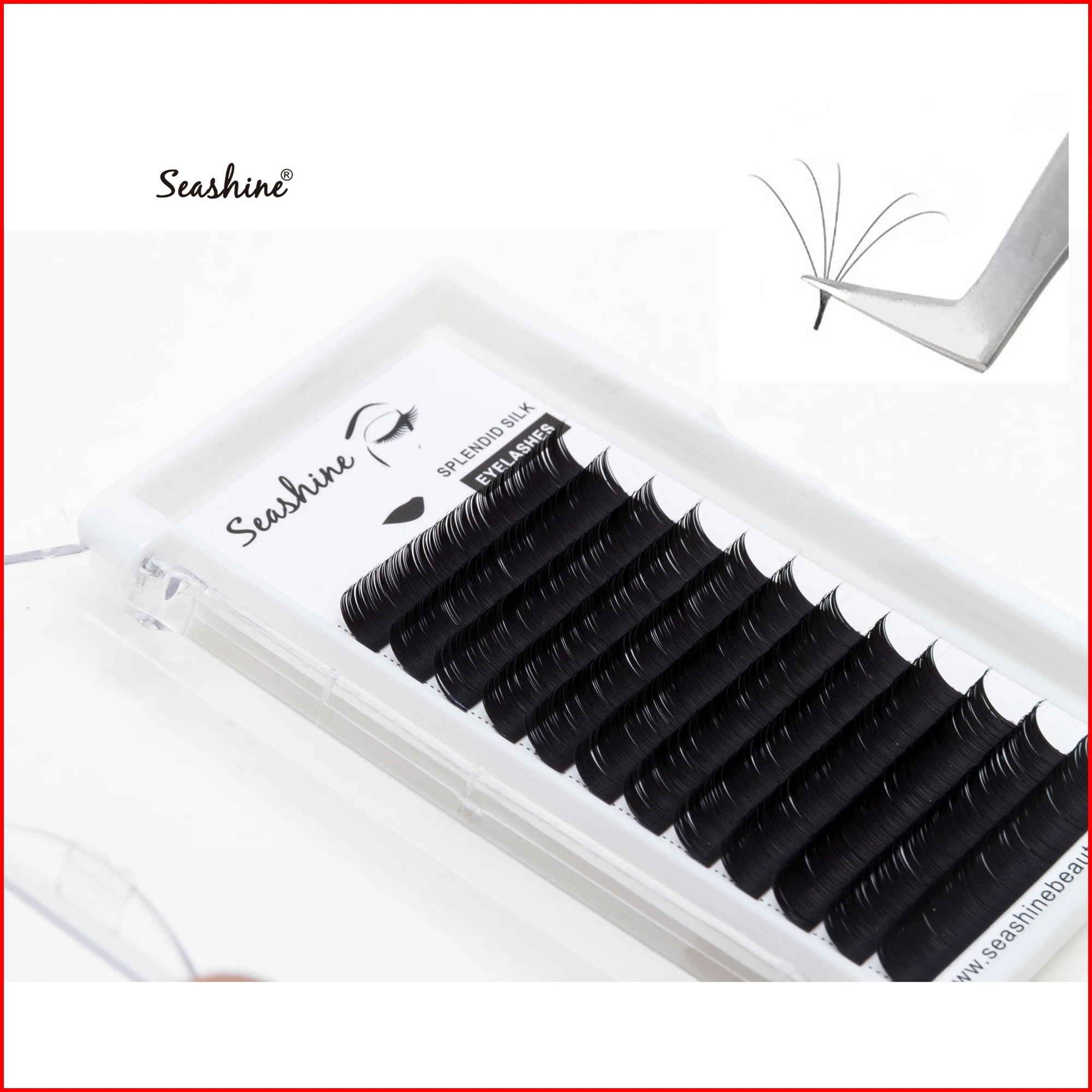 

Seashine Easy Fan Bloom Eyelash Extension Austomatic Flowering Fast Fan Self-Making Fans Soft Silk Volume Lashes