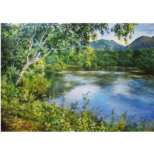 

Diamond Embroidery Scenery 5D DIY Full Round Diamond Painting Kit Beautiful Rhinestone Diamond Mosaic Home Decoration