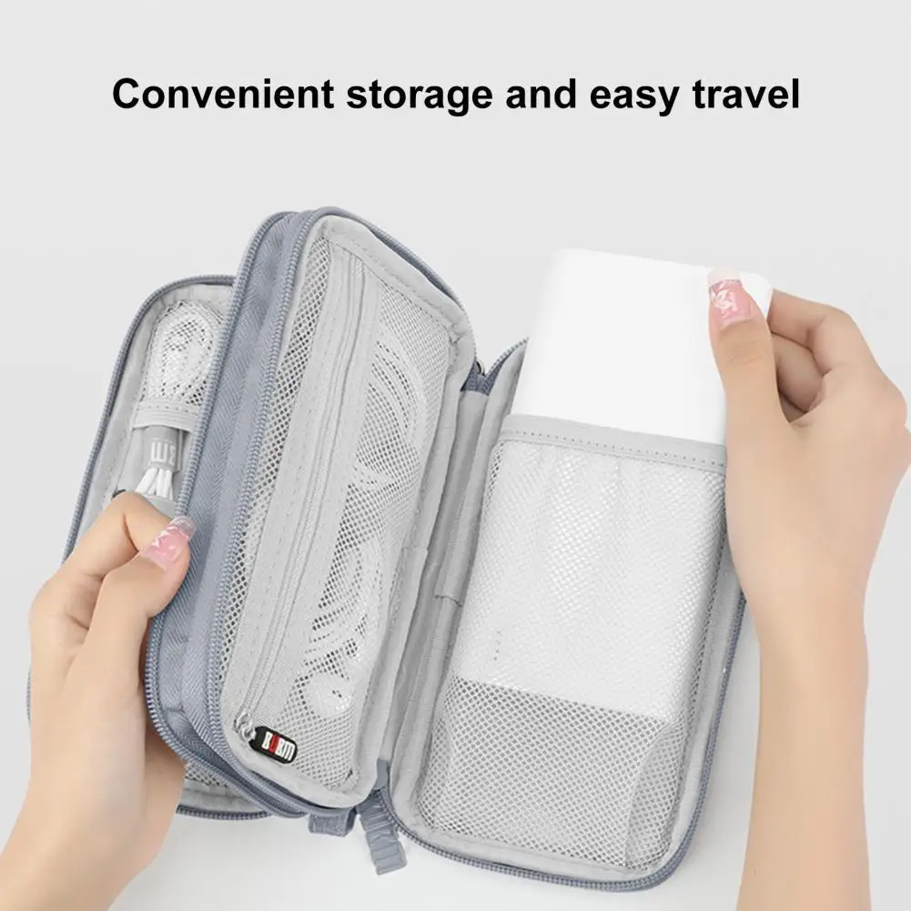 

Digital Charger Storage Bag USB Data Cable Organizer Earphone Wire Bag Power Bank Travel Kit Case for Digital Gadgets