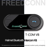 t com vb motorcycle helmet intercom headset waterproof motorbike wireless communication system with fm radio