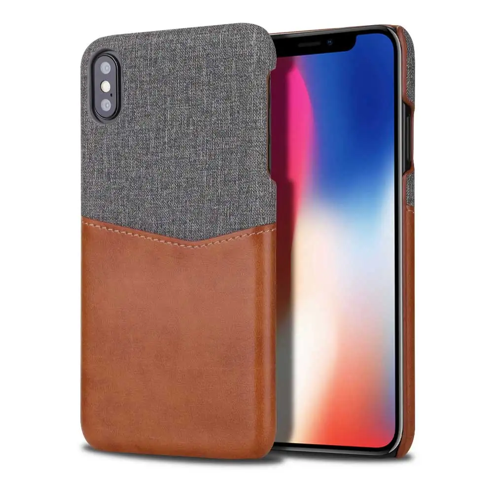 Роскошный чехол для телефона из искусственной кожи для iPhone XS MAX, тонкий кошелек с отделением для карт, задняя крышка для iPhone XR XS MAX X 7 8 6 6S Plus, чехол - Цвет: Brown