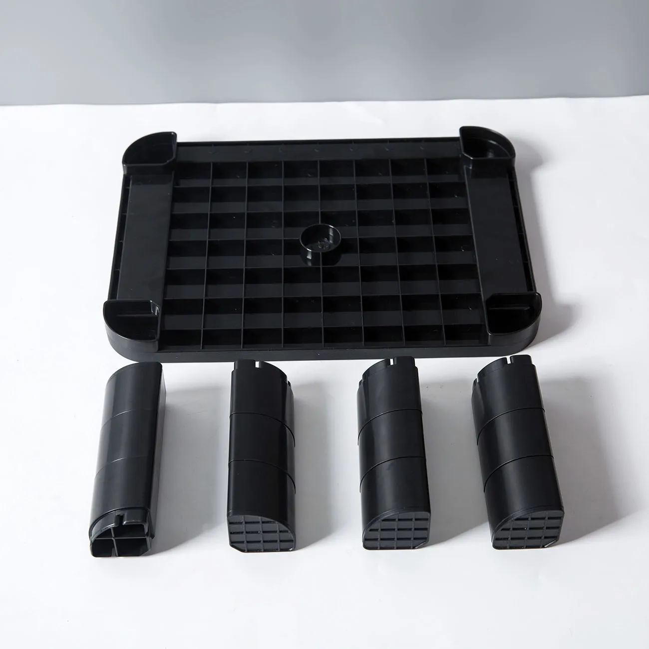 1pc adjustable home office desktop monitor stand self assembly lcd tv laptop rack computer screen riser shelf free global shipping