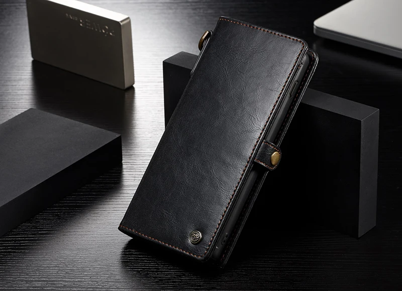 Чехол-кошелек для Samsung Note 8 9 10 S8 S9 S10 Plus E флип съемный кожаный чехол-держатель для карт чехол для телефона Note10 Note10+ сумка