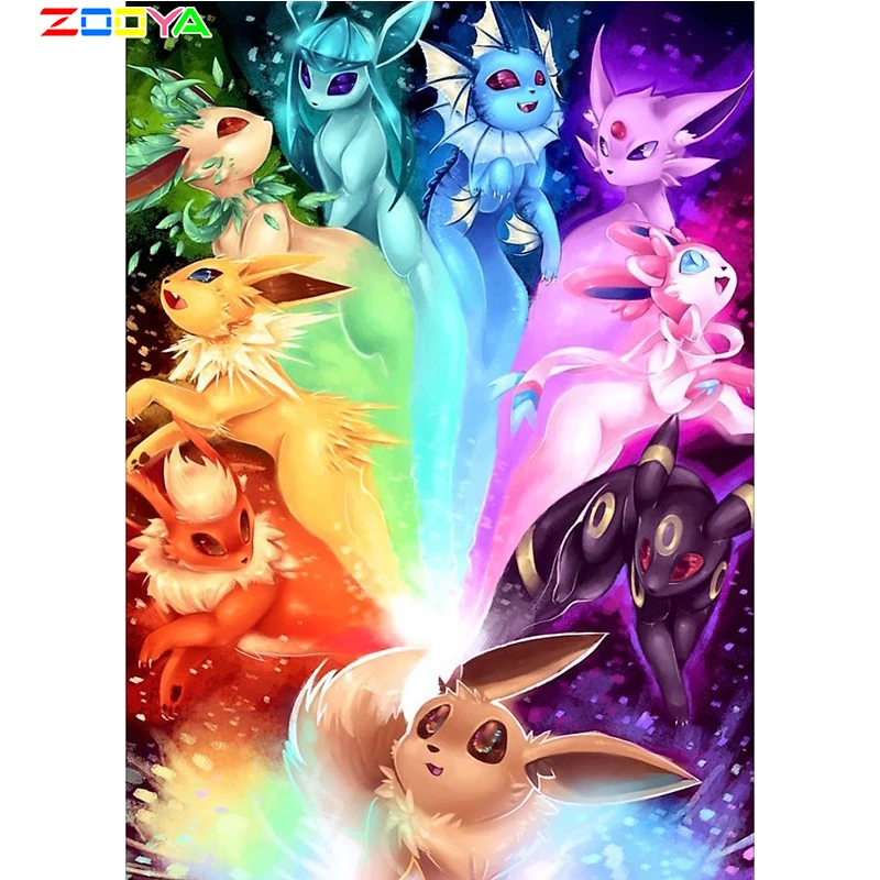 5D кристальная забавная Алмазная вышивка мультяшное животное картина