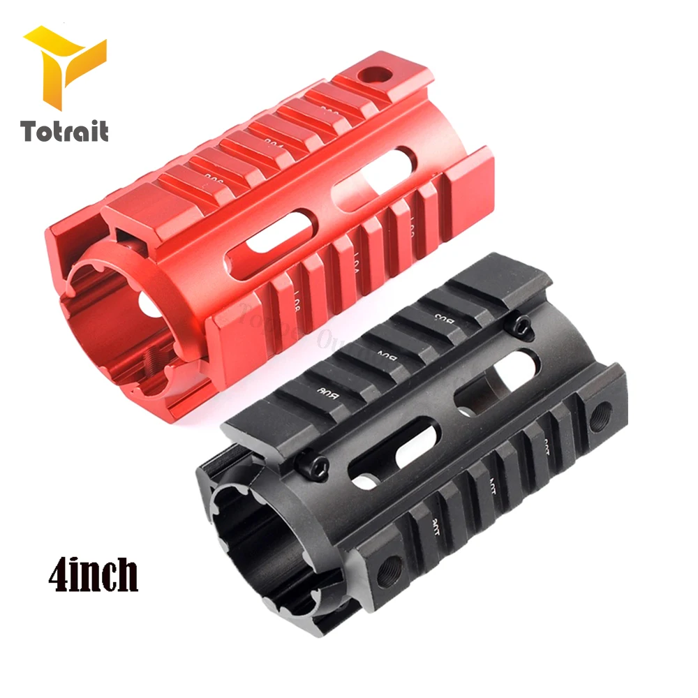 TOtrait Тактический 4 дюйма падение в свободном Quad Rail прицела Комплект из двух