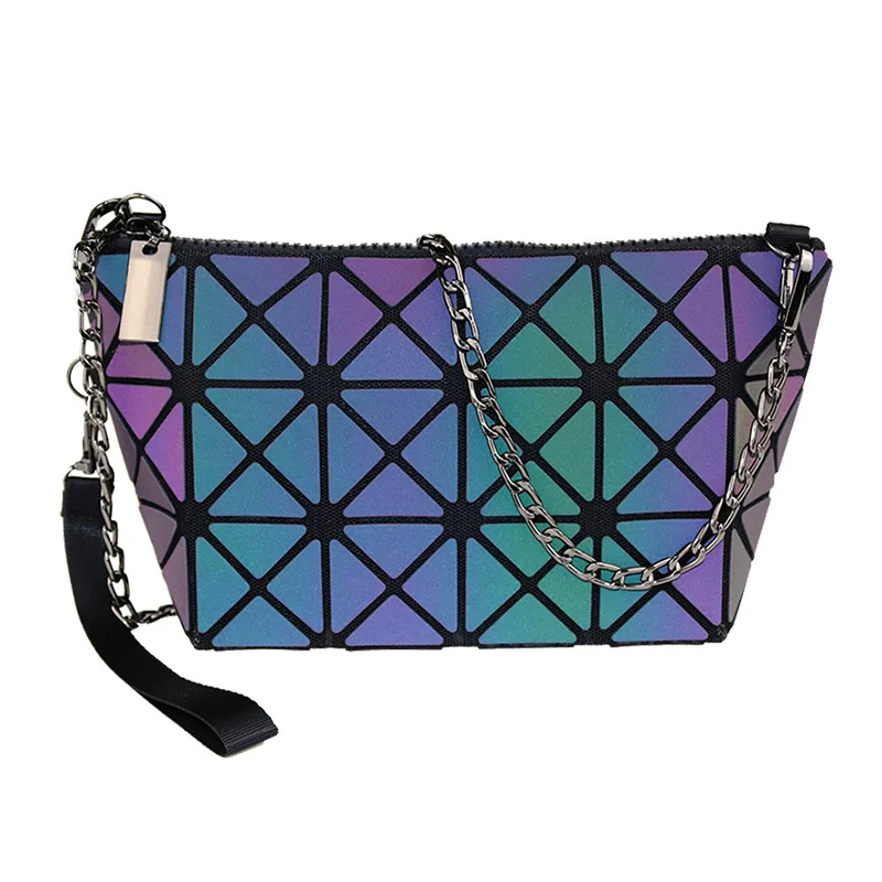 

Новая модная женская складная мини-сумка-мессенджер с геометрическим рисунком
