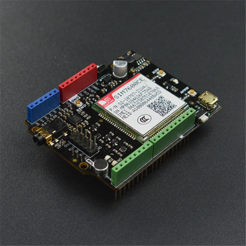 AiSpark SIM7600CE-T 4G(LTE) Shield for Arduino