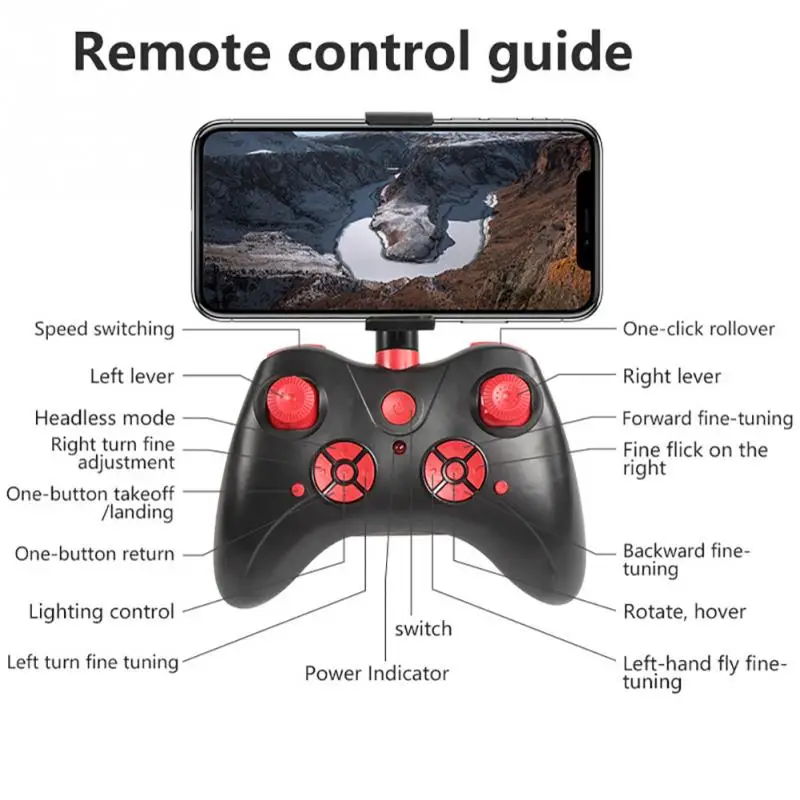 Дрон 4k камера HD Wifi передача fpv воздушное давление фиксированная высота