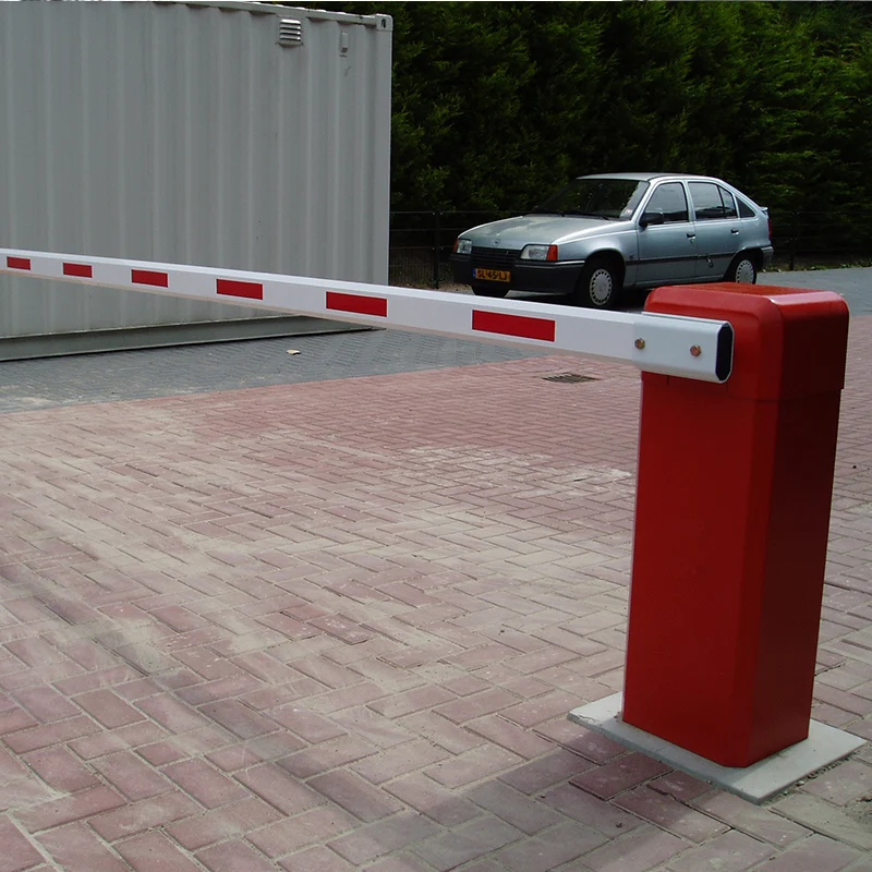 

Community access garage gates smart parking management Barrier gate system, optional loop or UHF accessories
