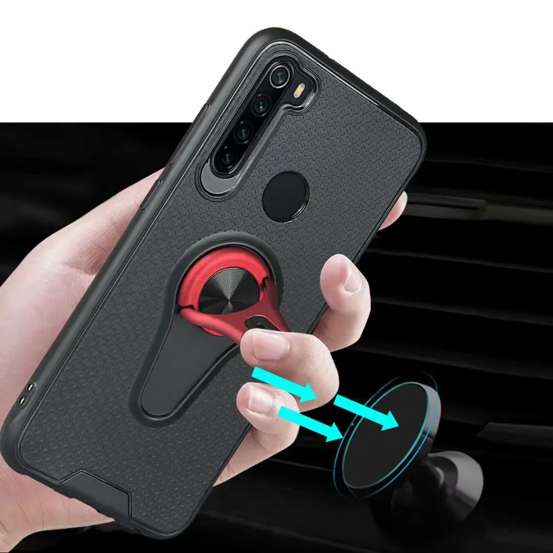 Чехол для Xiaomi Redmi Note 8 Pro мягкий силиконовый ударопрочный матовый защитный