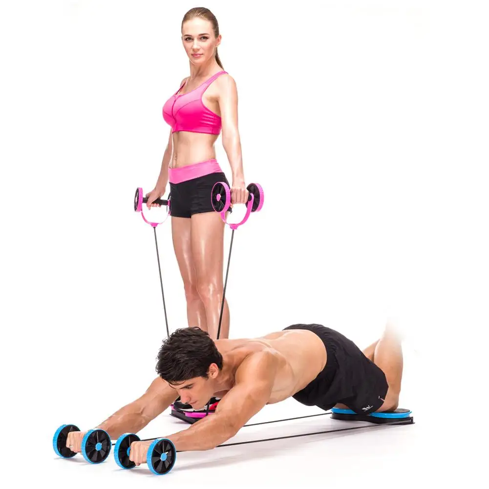 

Abdominal Trainer Wheel Arm Waist Leg Ab Roller Wheel Exercise Multifunctional Fitness Equipment for Exercise
