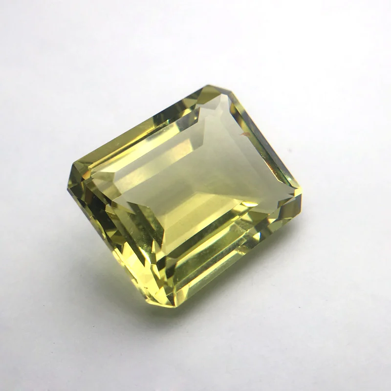 CSJ натуральный лимон кварц незакрепленный драгоценный камень 16*20 мм 21.5Ct для Diy