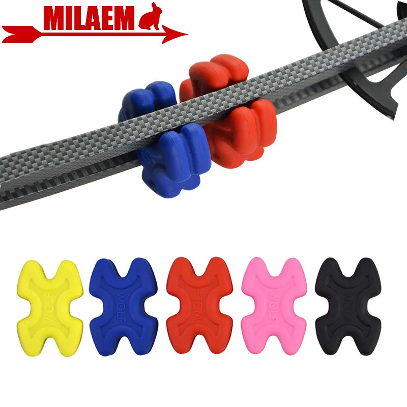 Стрельба из лука блочный лук стабилизатор конечности Вибрации Резиновый демпфер