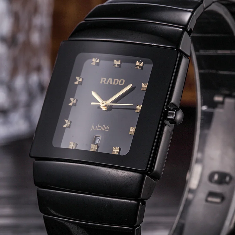 

New fashion men's business high grade wristwatch waterproof watch