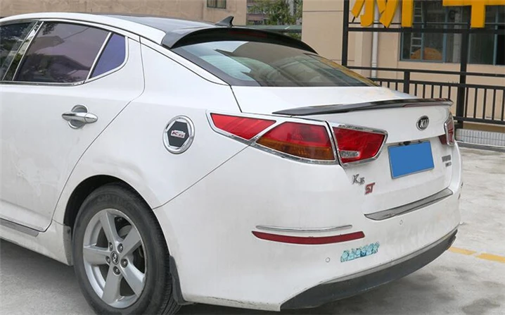 Спойлер на крышу для Kia Optima K5 АБС пластик праймер заднее крыло автомобиля цветной